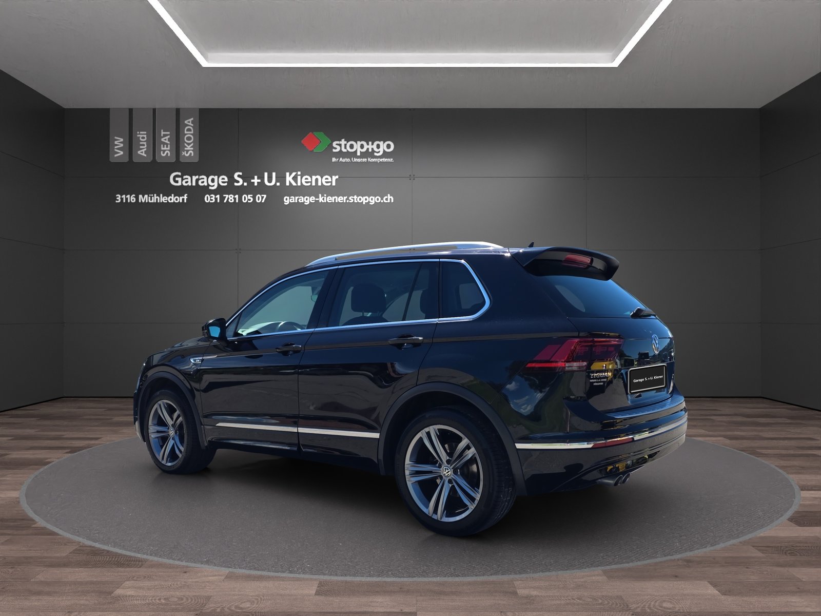 VW Tiguan 2.0 TDI SCR Highline4Motion DSG, Diesel, Occasion / Utilisé, Automatique - 3