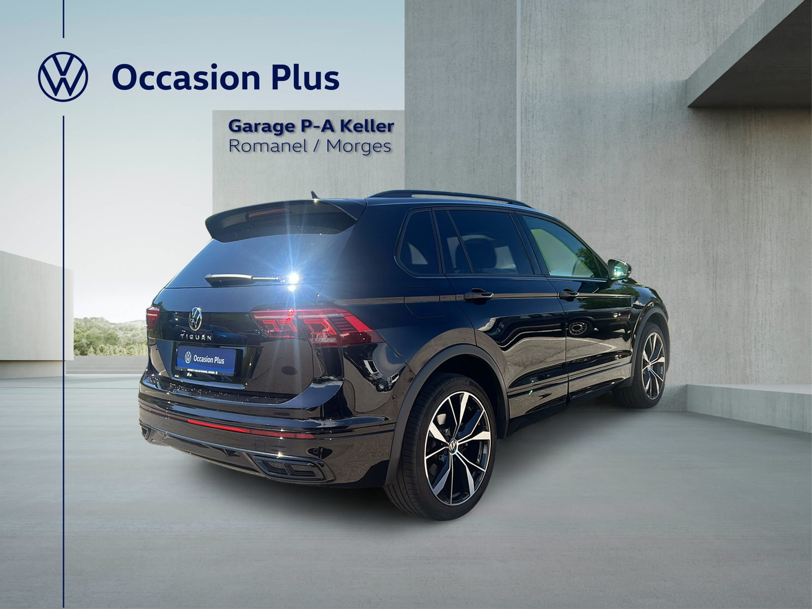 VW Tiguan R-Line SELECTION PHEV, Hybride Intégral Essence/Électricité, Occasion / Utilisé, Automatique - 4