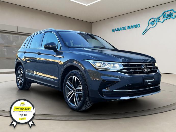 VW Tiguan 2.0 TDI SCR Elegance 4Motion DSGCH-Fahrzeug VOLLL, Diesel, Second hand / Used, Automatic