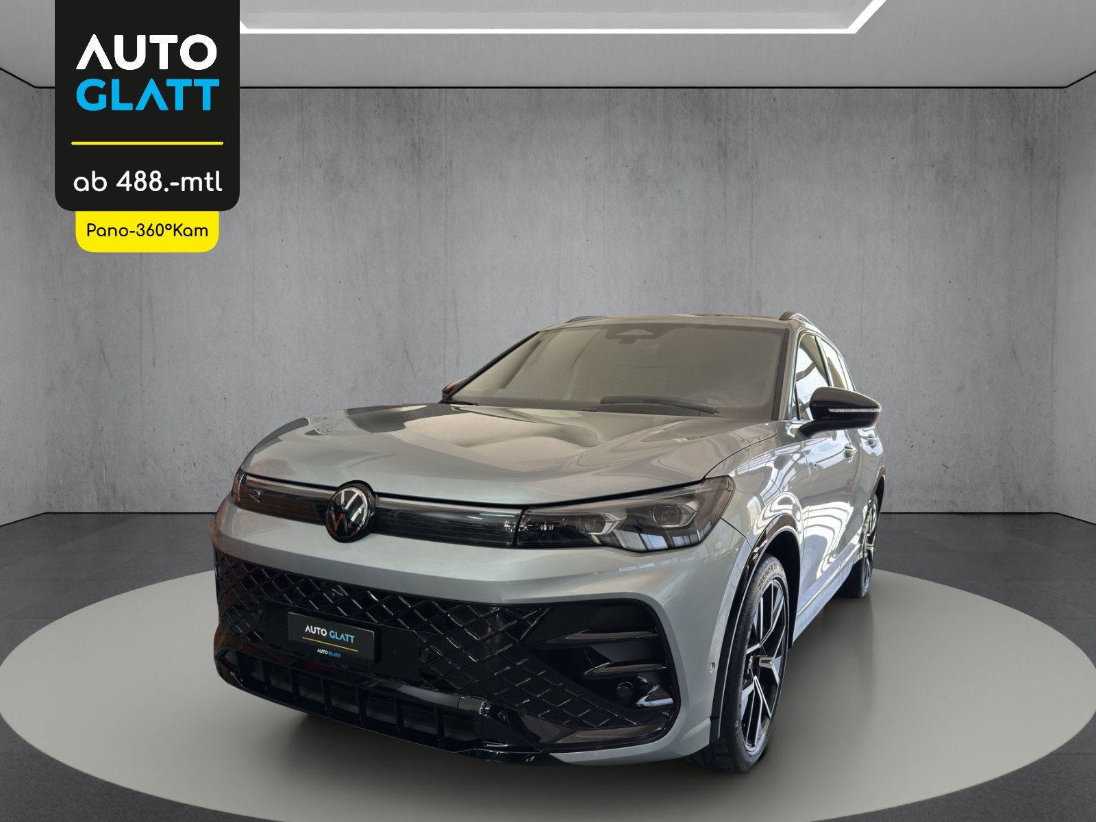 VW Tiguan 2.0 TSI DSG R-Line 4M. Leder Varenna-Pano-360Kamer