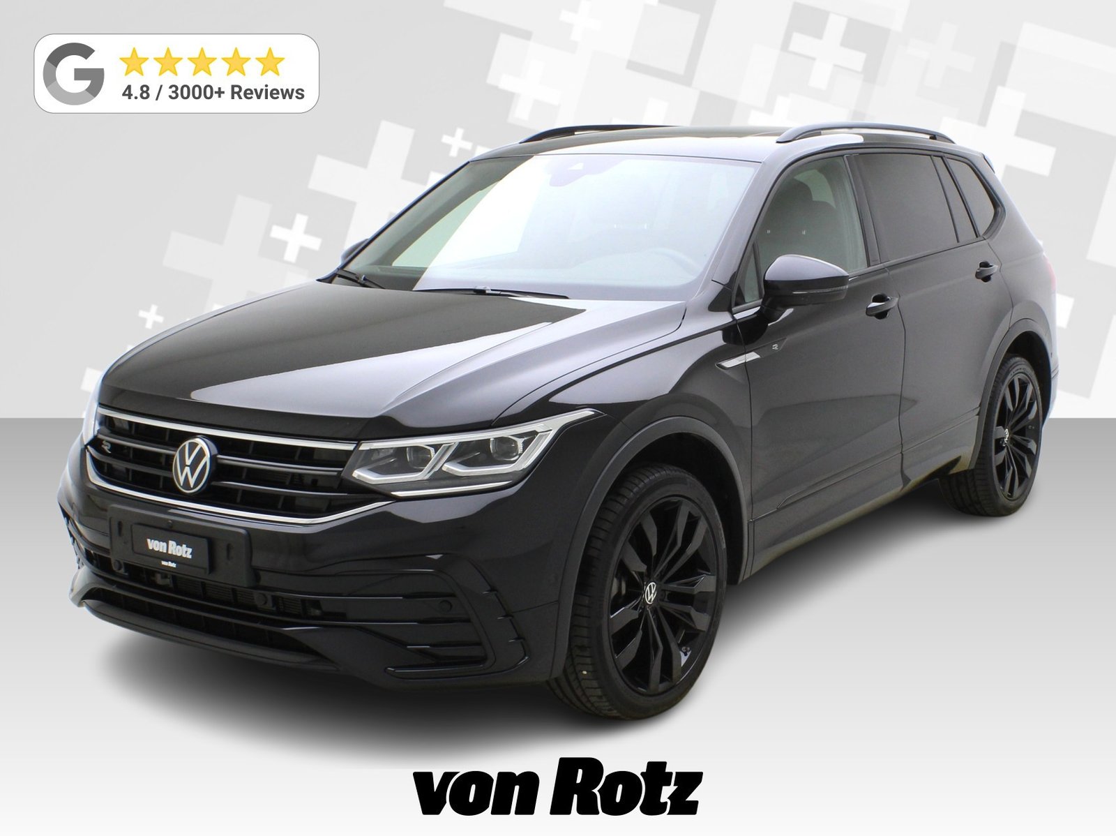 VW Tiguan Allspace 2.0 TDI DSG R-Line Black Style 4Motion, Diesel, Occasion / Utilisé, Automatique