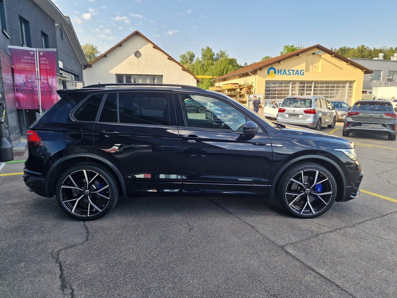 VW Tiguan R, Benzin, Occasion / Gebraucht, Automatik - 7