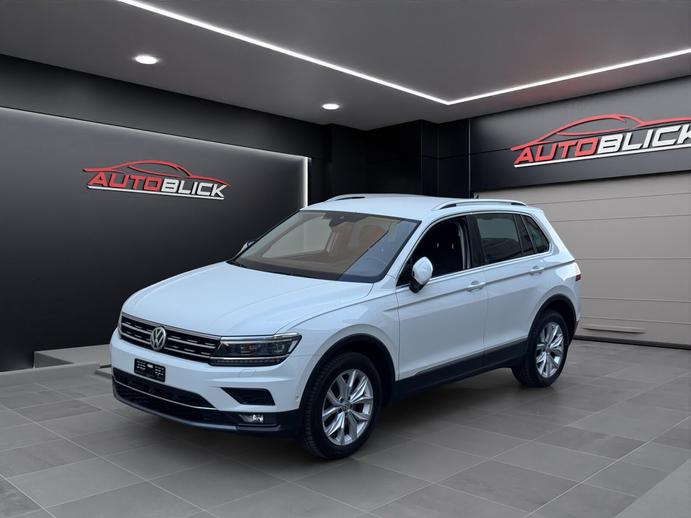 VW Tiguan 2.0 TDI 190-PS SCR Highline 4Motion DSG, Diesel, Second hand / Used, Automatic