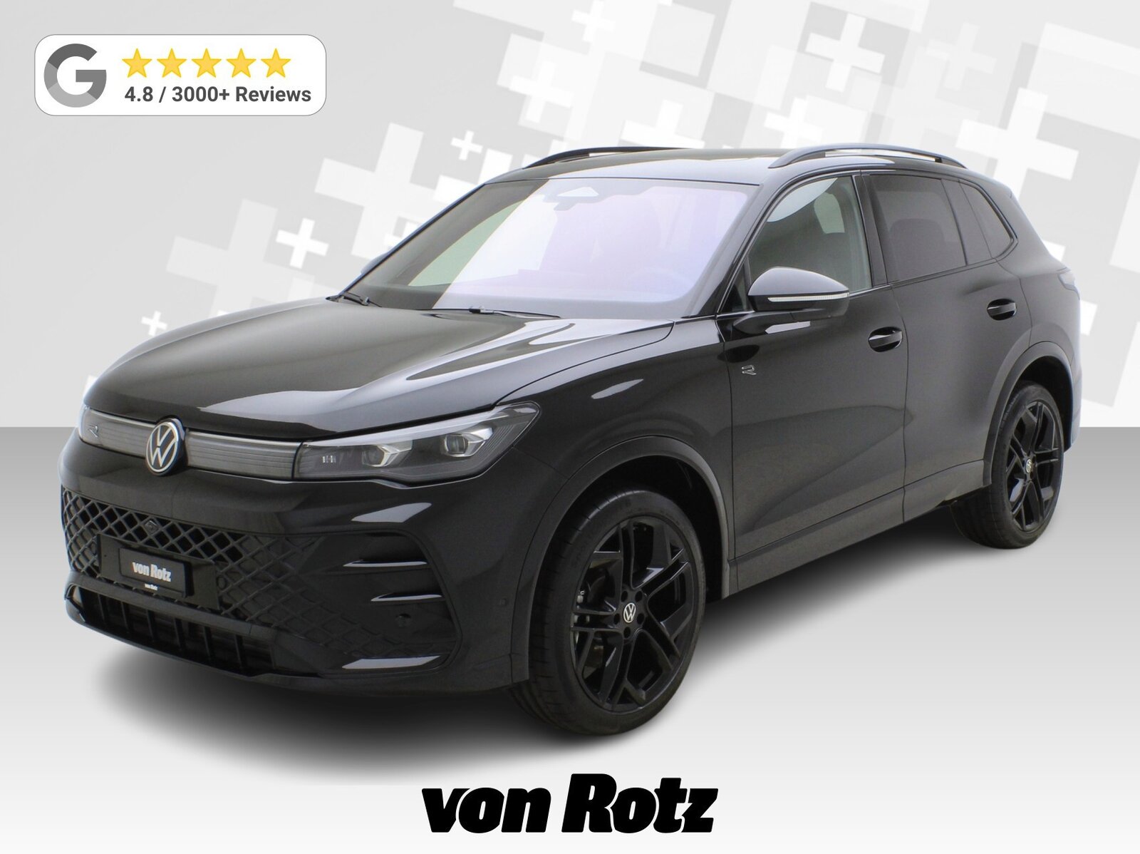 VW Tiguan 2.0 TSI DSG R-Line Black Style 4Motion **VW Werksg, Benzin, Occasion / Gebraucht, Automatik