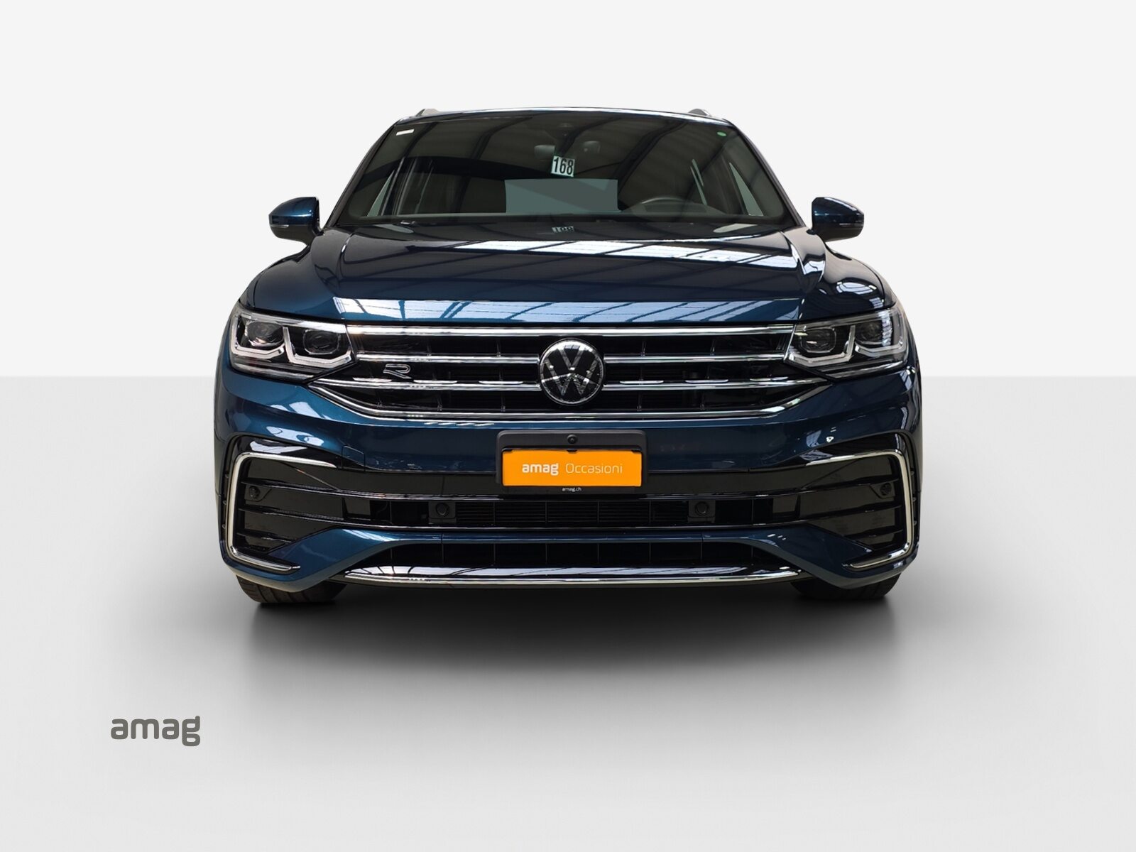 VW Tiguan R-Line, Benzin, Occasion / Gebraucht, Automatik - 7