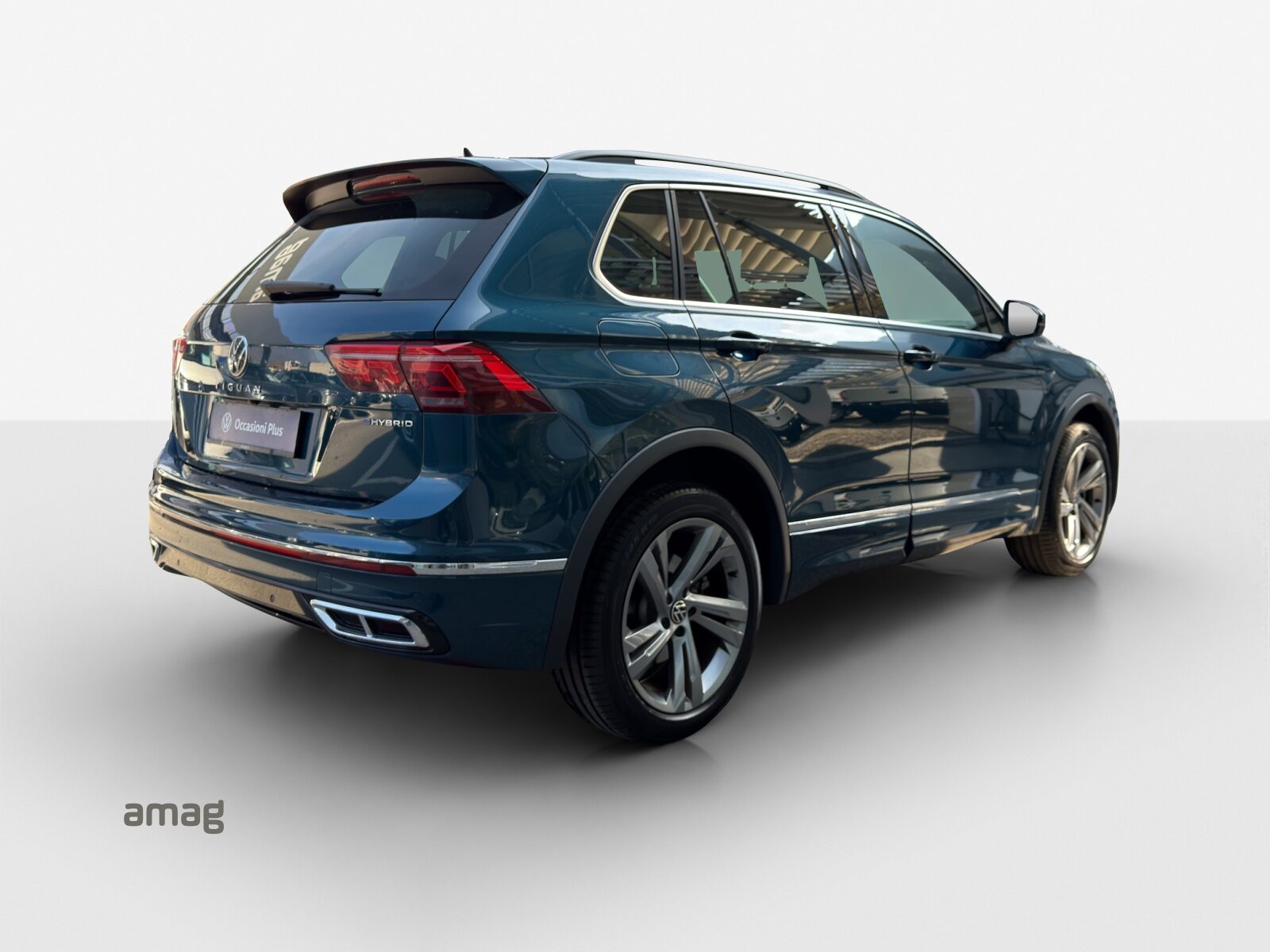 VW Tiguan R-Line, Hybride Intégral Essence/Électricité, Occasion / Utilisé, Automatique - 6