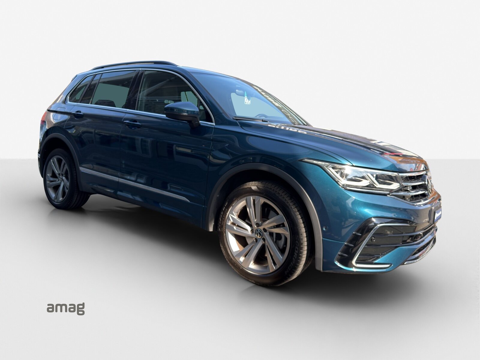 VW Tiguan R-Line, Hybride Intégral Essence/Électricité, Occasion / Utilisé, Automatique - 7