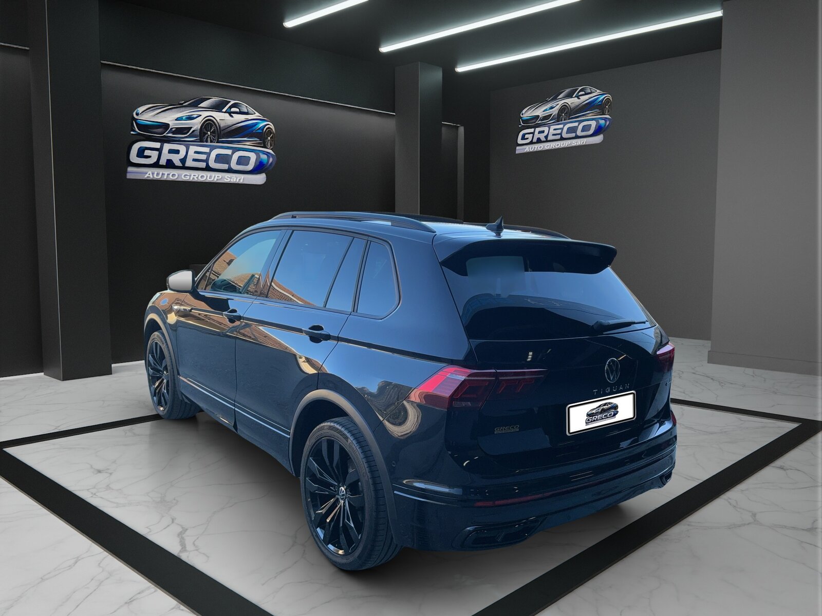 VW Tiguan tout-terrain 2.0 TSI R-Line DSG 4Motion black line, Benzina, Occasioni / Usate, Automatico - 4