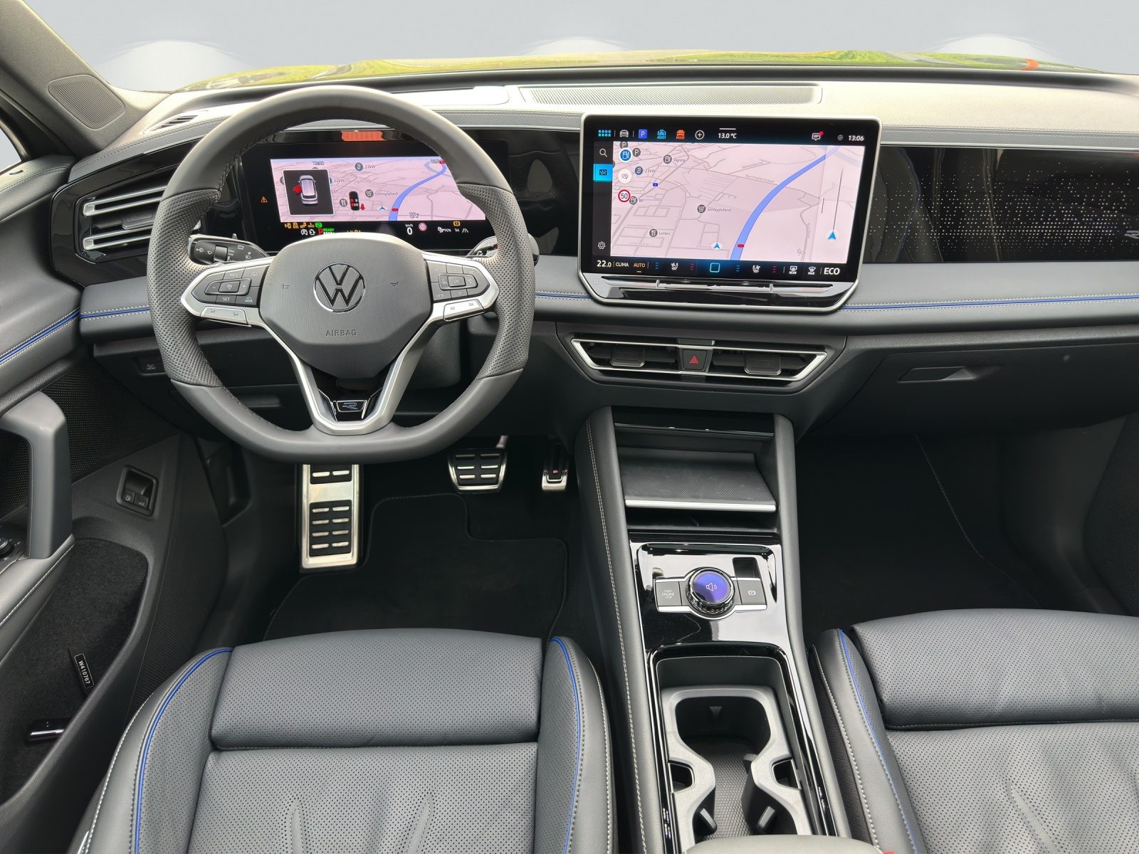 VW Tiguan R-Line, Voll-Hybrid Benzin/Elektro, Vorführwagen, Automatik - 7