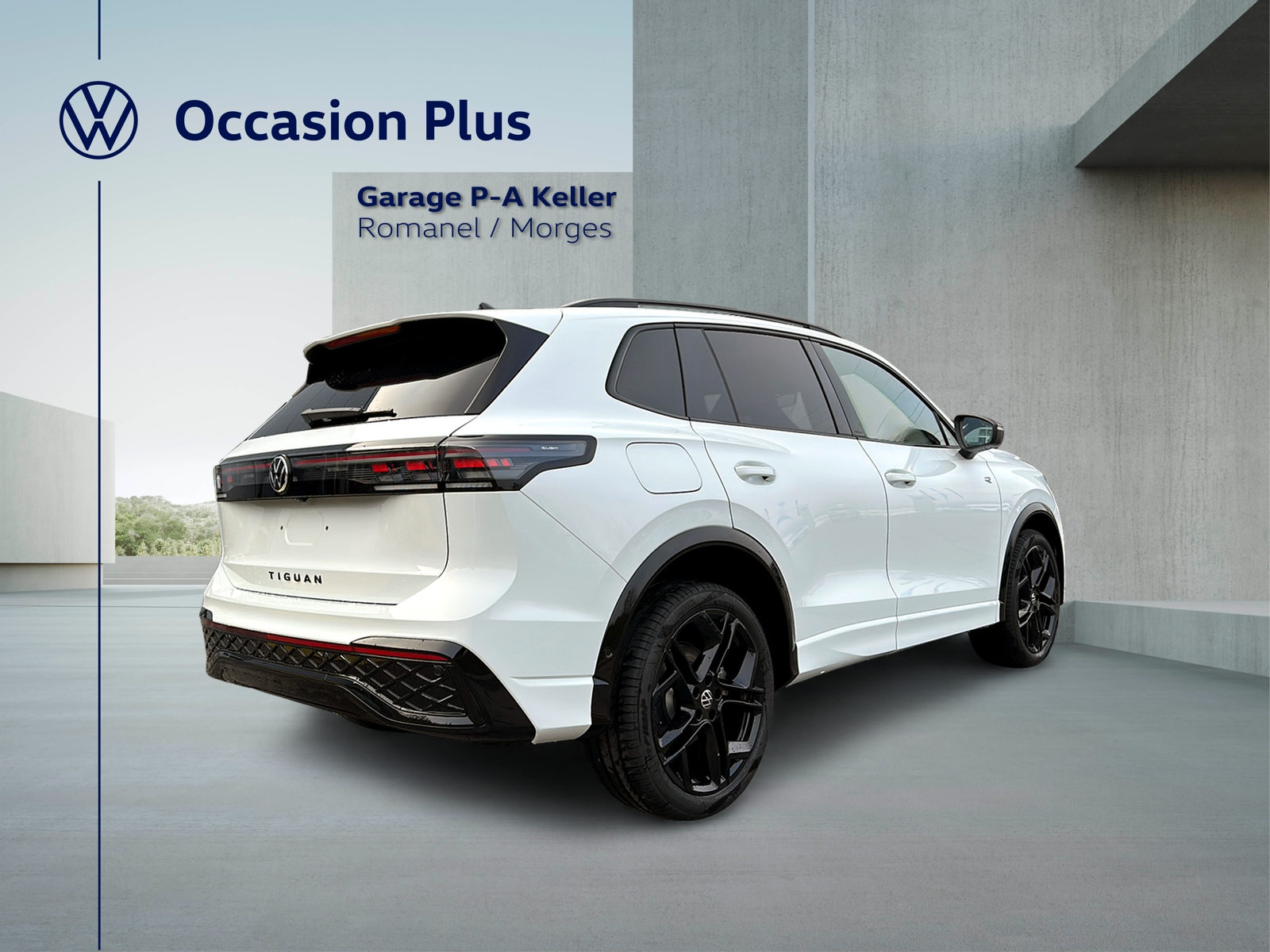 VW Tiguan R-Line, Hybride Intégral Essence/Électricité, Voiture de démonstration, Automatique - 5