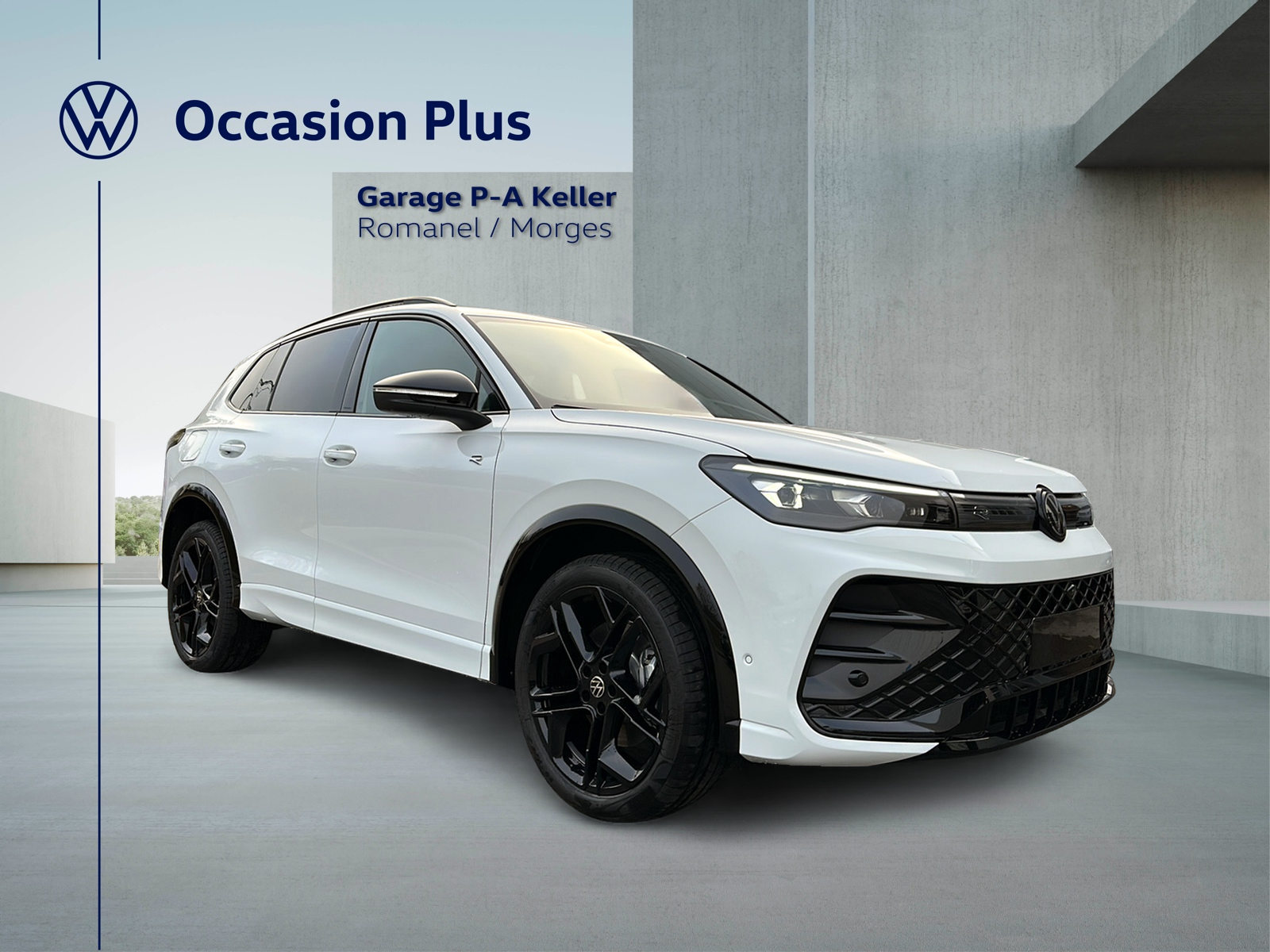 VW Tiguan R-Line, Hybride Intégral Essence/Électricité, Voiture de démonstration, Automatique - 6