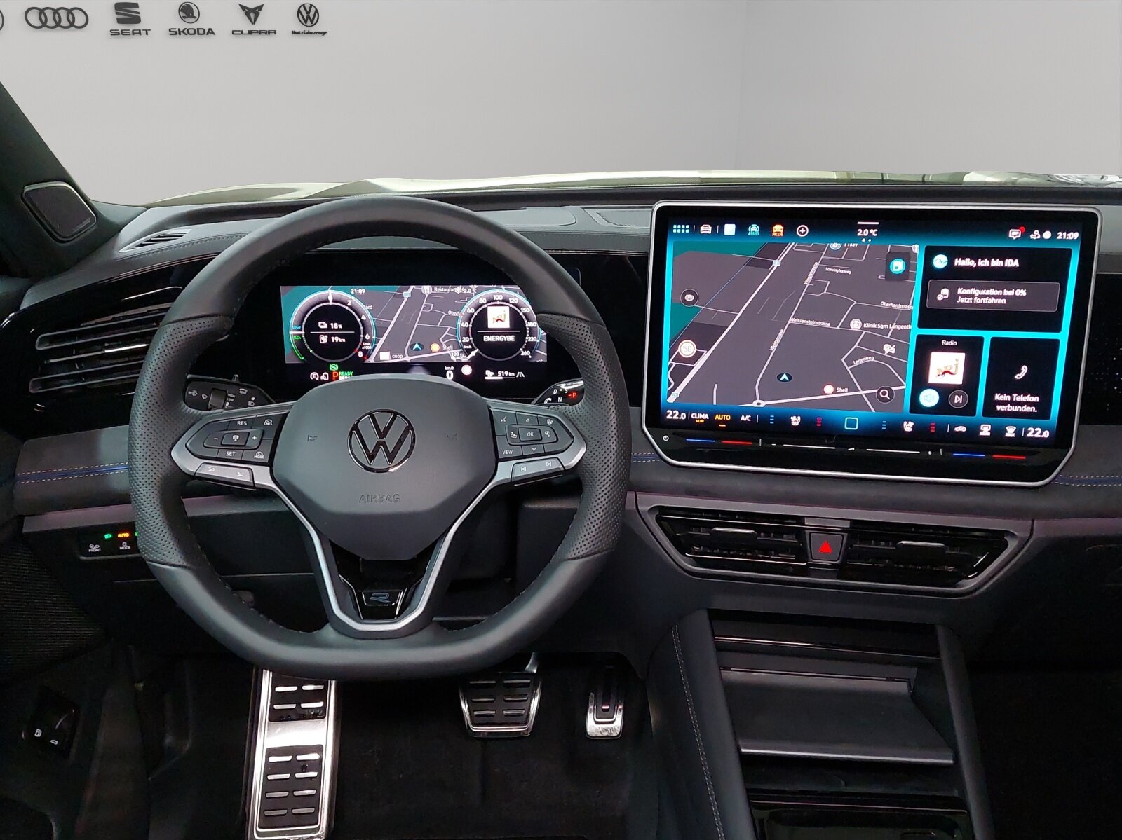 VW Tiguan 1.5 TSI evo2 eHybrid R-Line DSG, Plug-in-Hybrid Benzin/Elektro, Vorführwagen, Automatik - 7
