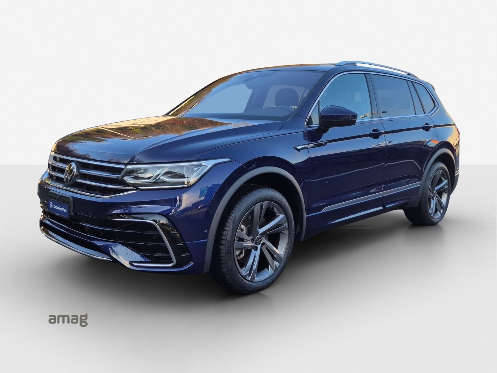 VW Tiguan Allspace R-Line, Benzin, Occasion / Gebraucht, Automat