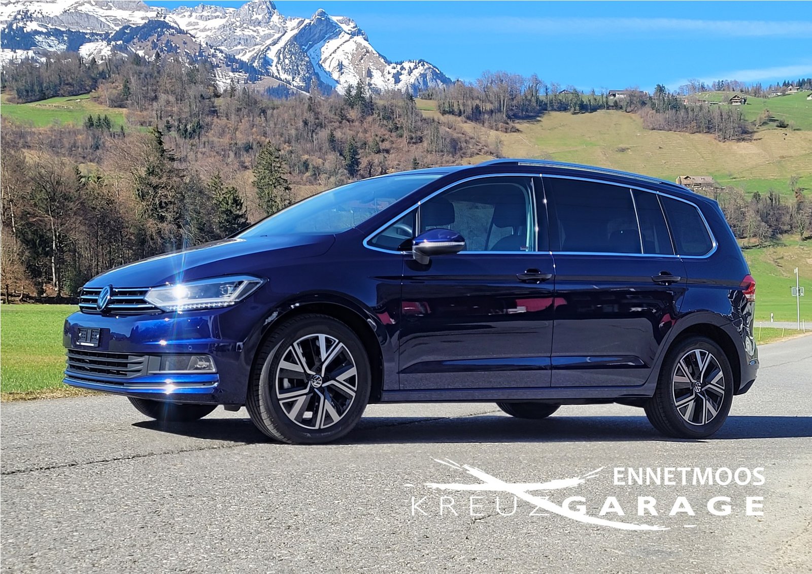 VW Touran 1.5 TSI EVO Highline DSG *7-Plätzer m. Garantie*, Benzina, Occasioni / Usate, Automatico - 2