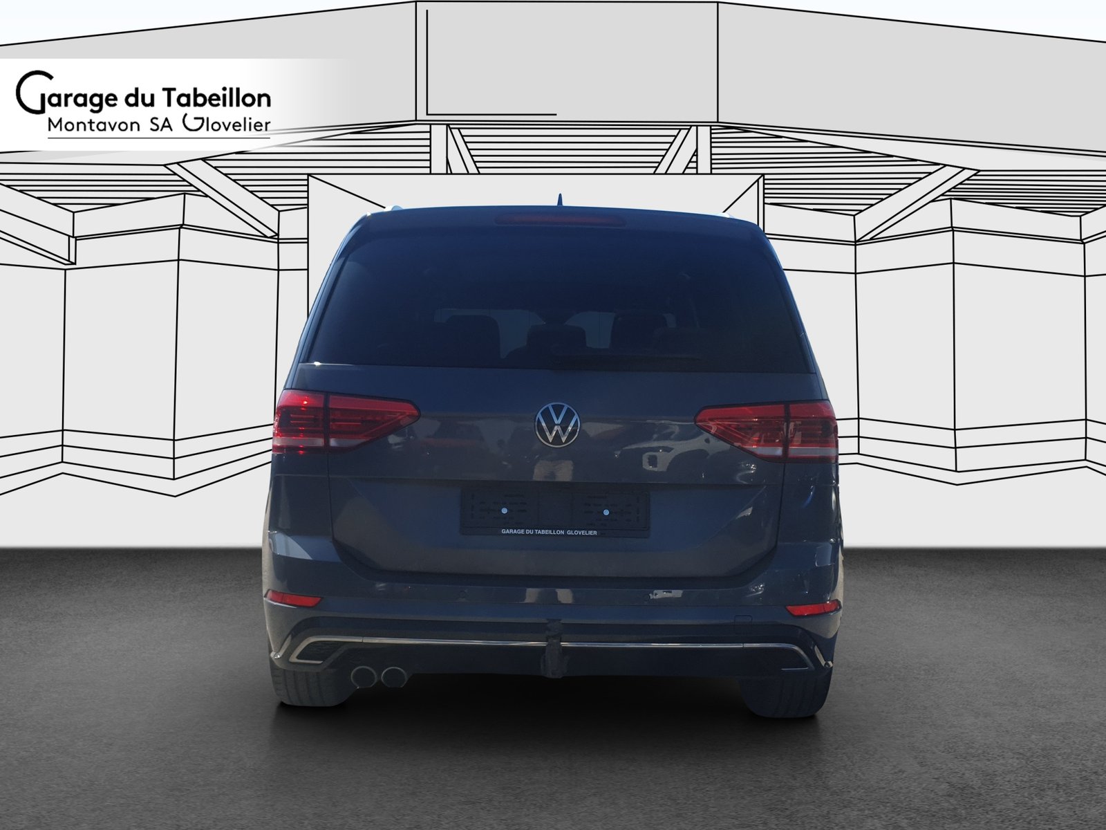 VW Touran 2.0 TDI SCR R-Line Highline DSG, Diesel, Occasion / Gebraucht, Automatik - 5