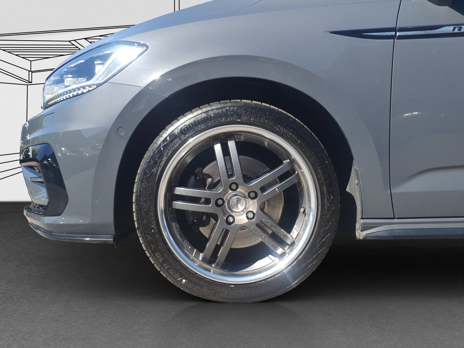 VW Touran 2.0 TDI SCR R-Line Highline DSG, Diesel, Occasion / Gebraucht, Automatik - 6