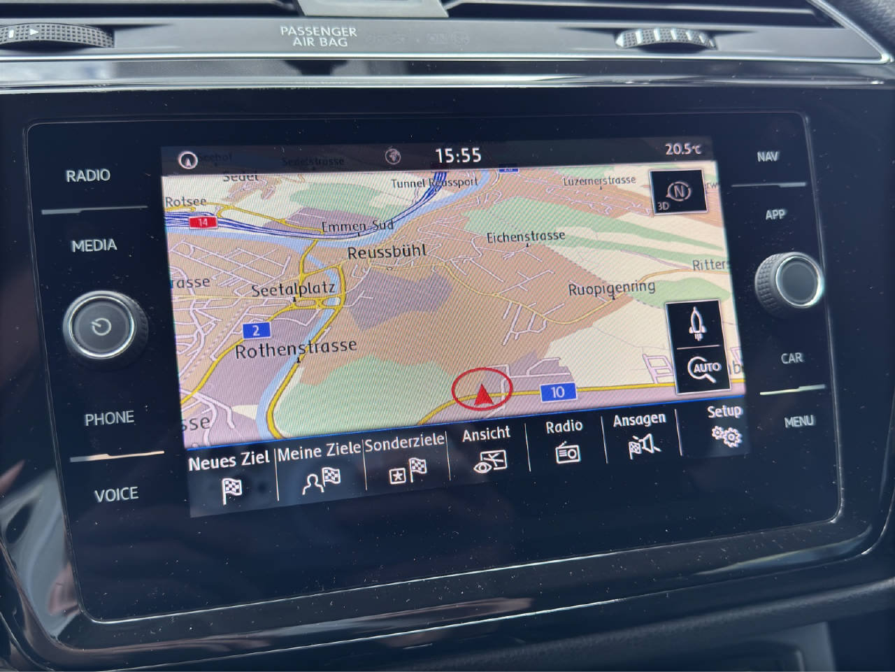 VW Touran 1.4 TSI Comfortline DSG, Essence, Occasion / Utilisé, Automatique - 6