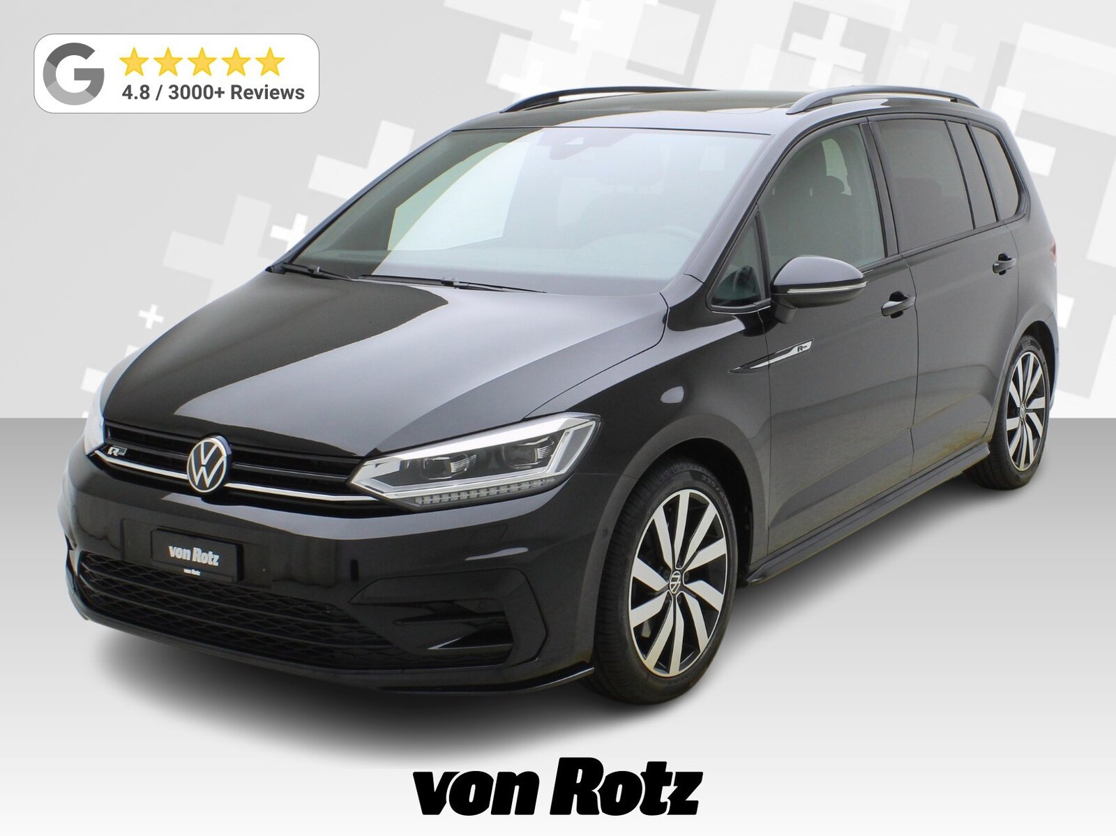 VW Touran 1.5 TSI DSG R-Line Black Style **VW Werksgarantie bi, Benzina, Occasioni / Usate, Automatico