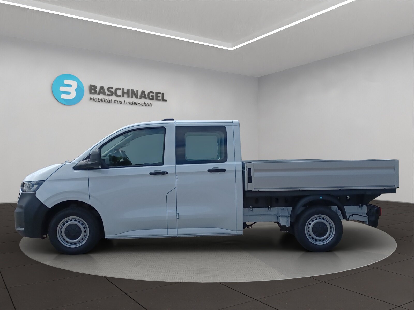VW New Transporter DoKa 2.0 TDI AT Pritsche 35, Diesel, Voiture nouvelle, Automatique - 3