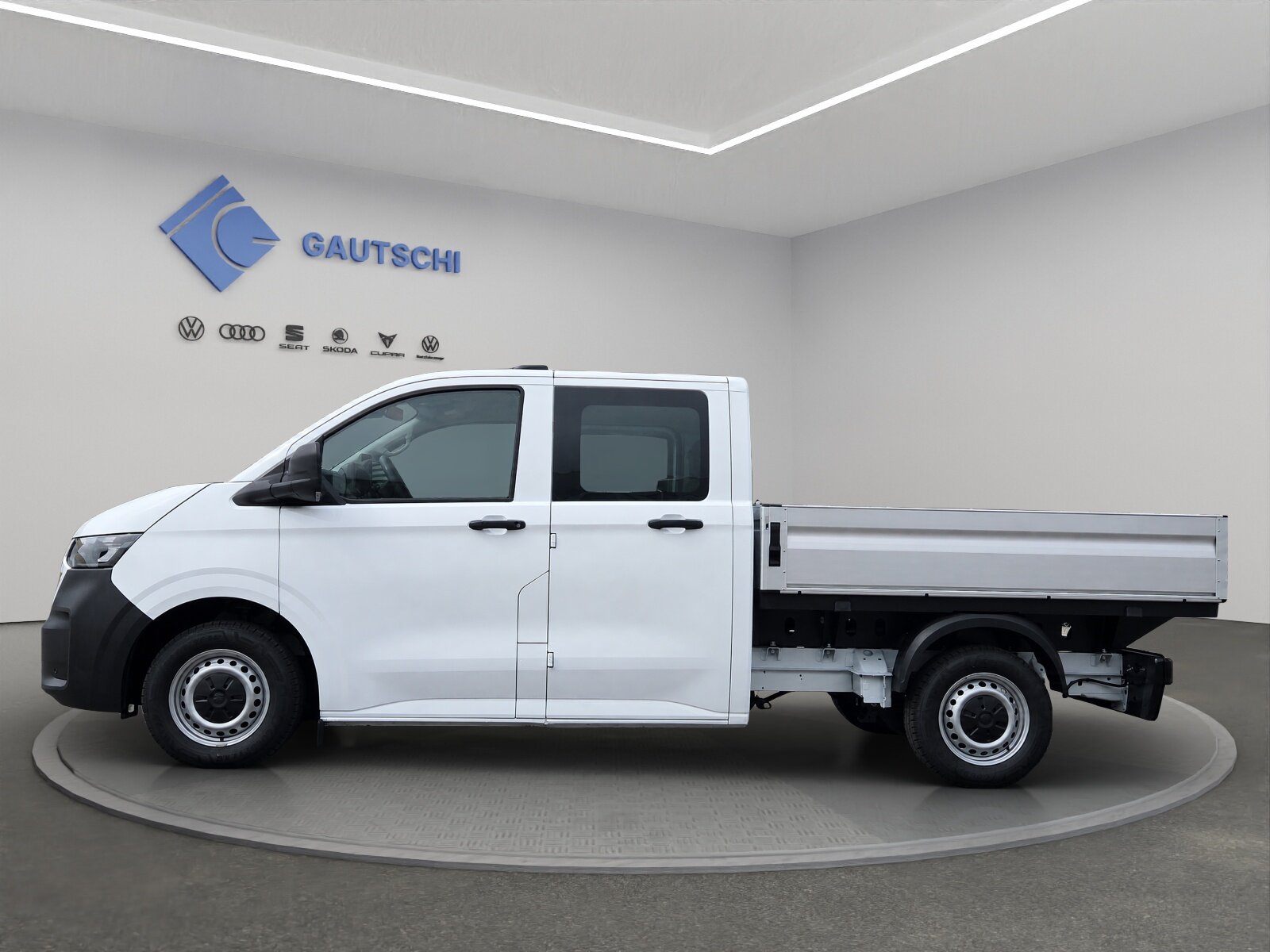 VW Transporter Chassis Doppelkabine, Diesel, Voiture nouvelle, Manuelle - 2