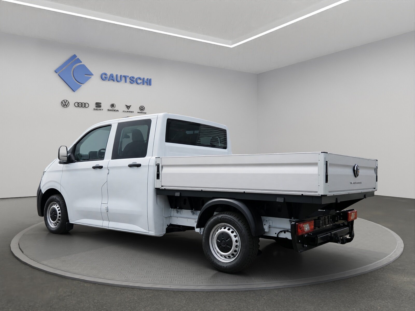 VW Transporter Chassis Doppelkabine, Diesel, Voiture nouvelle, Manuelle - 3