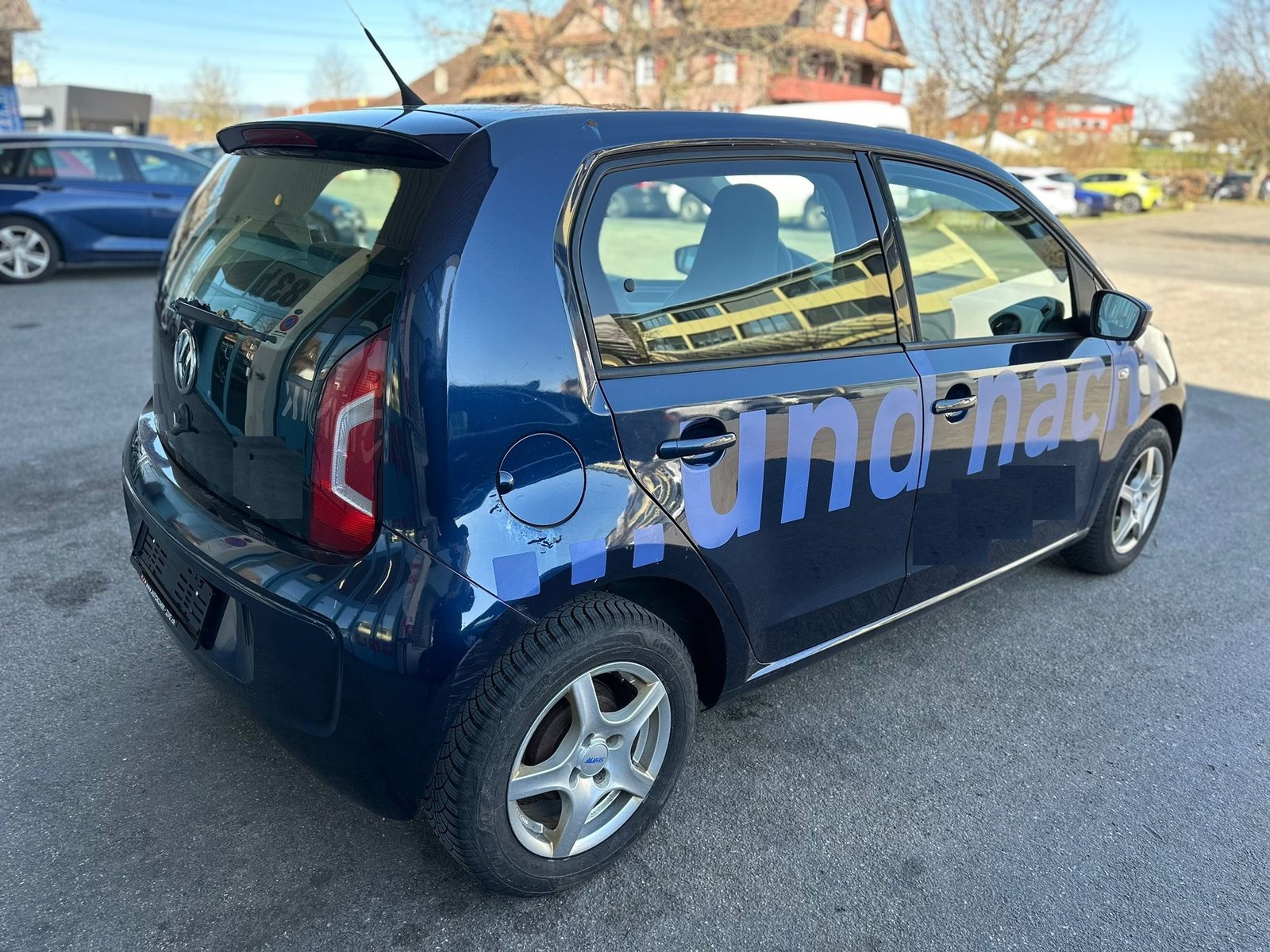 VW Up 1.0 white up Art on Ice ASG, Essence, Occasion / Utilisé, Automatique - 5