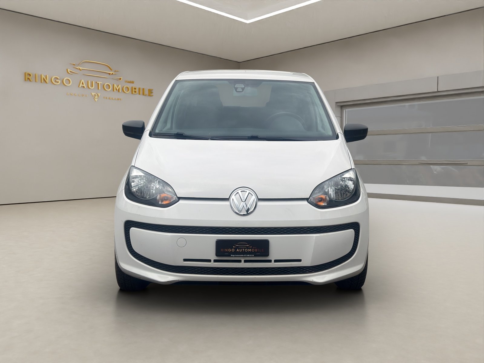 VW Up 1.0 white up Art on Ice, Benzin, Occasion / Gebraucht, Handschaltung - 2