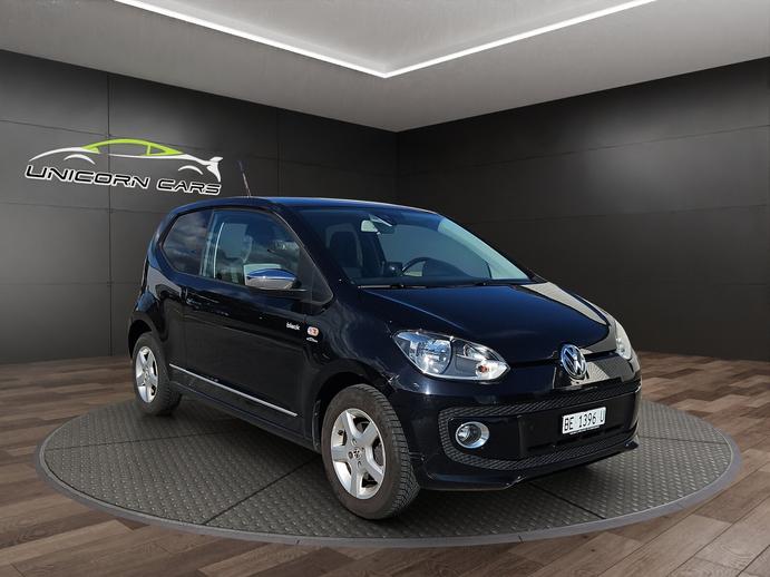 VW Up 1.0 black up, Benzin, Occasion / Gebraucht, Handschaltung