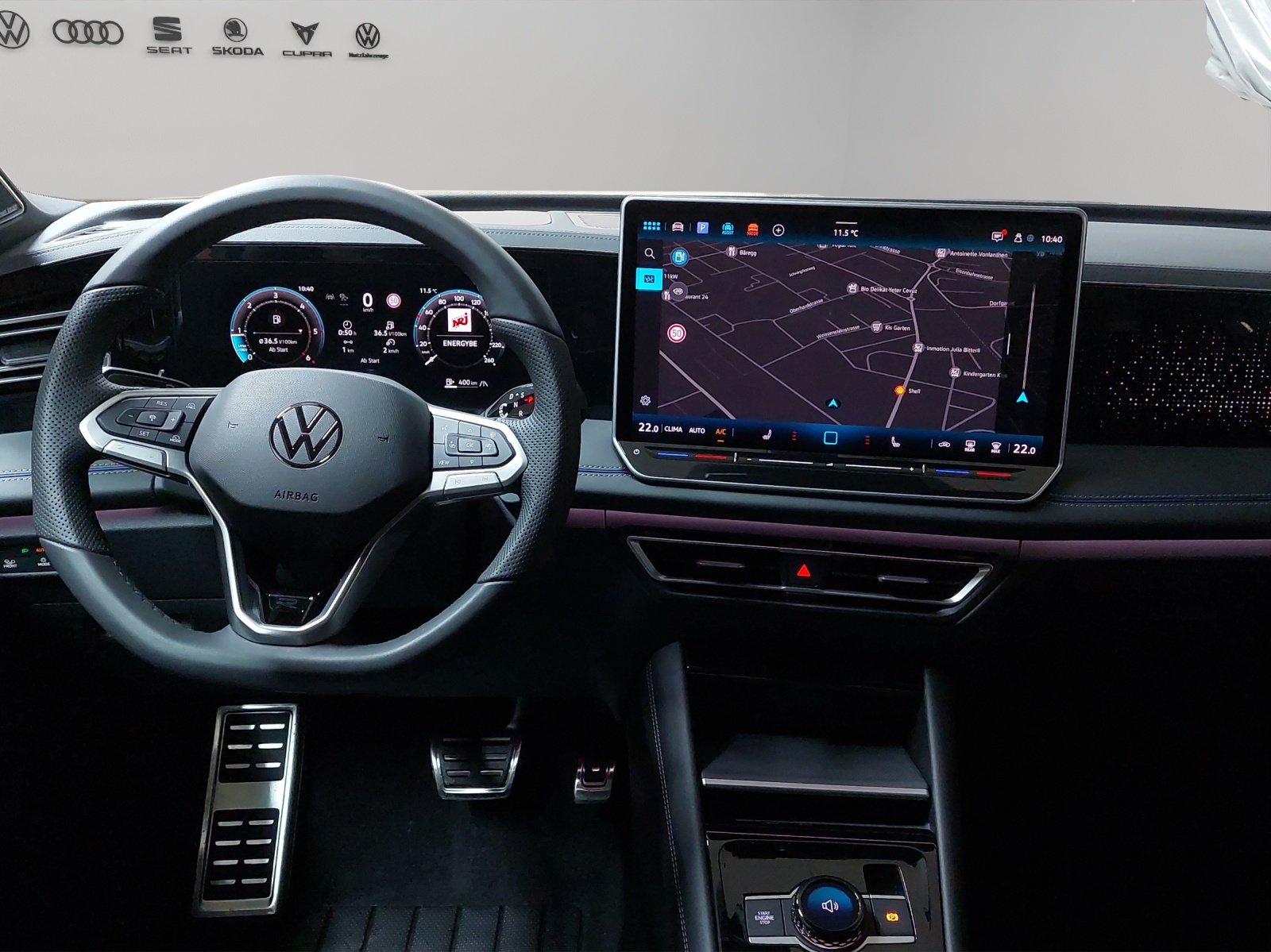 VW VW Tiguan R-Line 4MOTION, Diesel, Voiture nouvelle, Automatique - 7