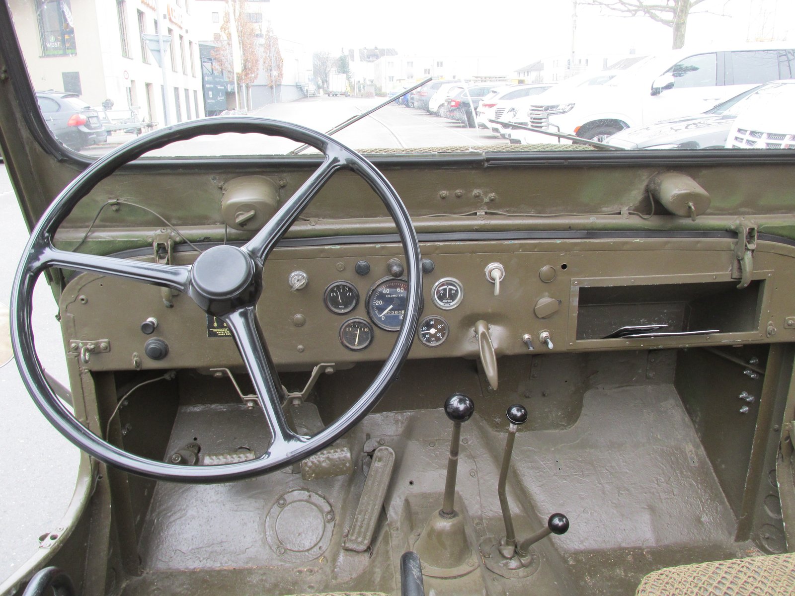 WILLYS CJ 3B CH Armee Universal Jeep, Benzin, Oldtimer, Handschaltung - 3