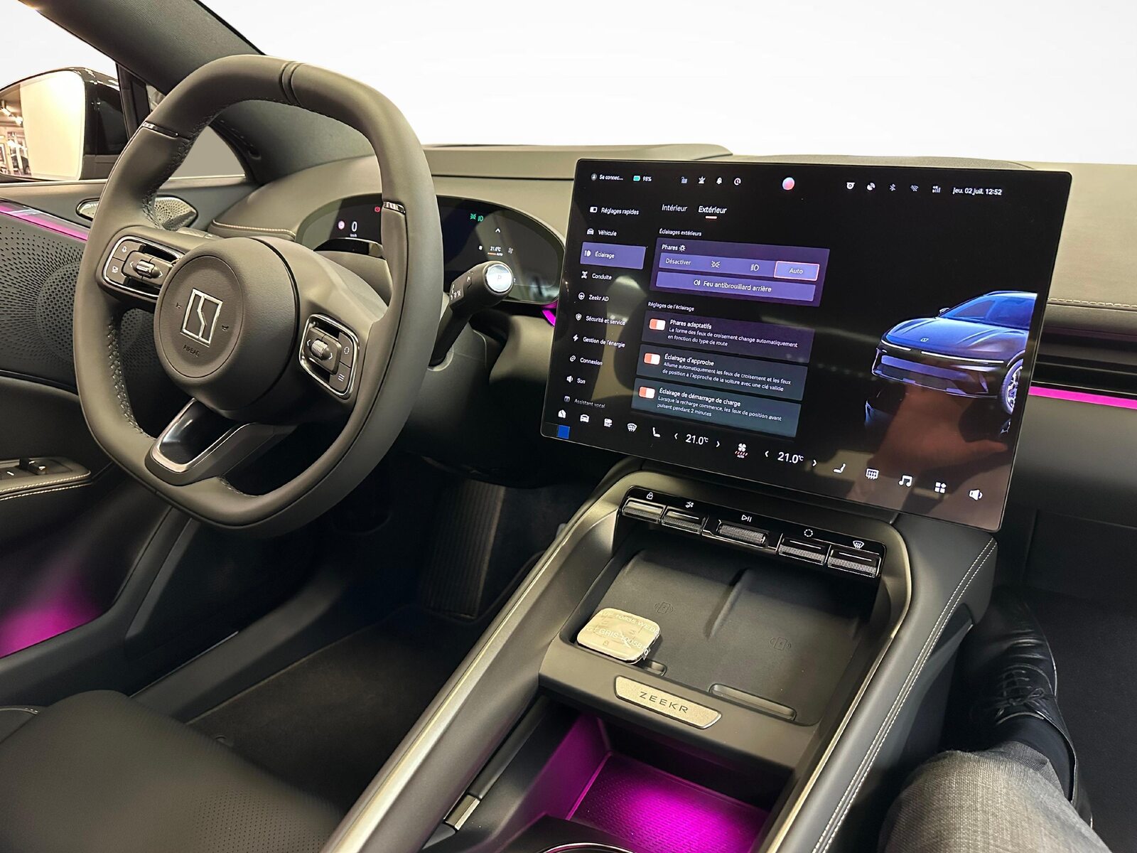 ZEEKR 7GT Privilege AWD, Électrique, Voiture de démonstration, Automatique - 6